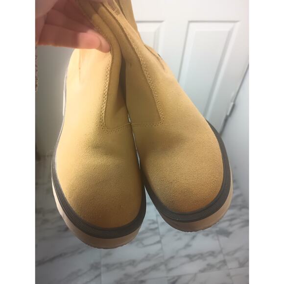 Sorel Hi-Line Heel Chelsea Boot Umber/ceramic color Women Size 10 Chunky Winter - Picture 7 of 9